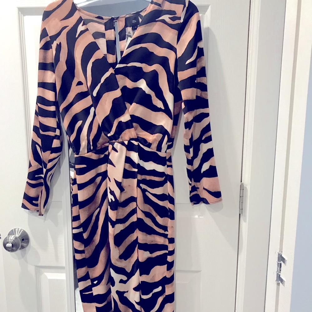 ASOS Design Midi Dress with Sleeves